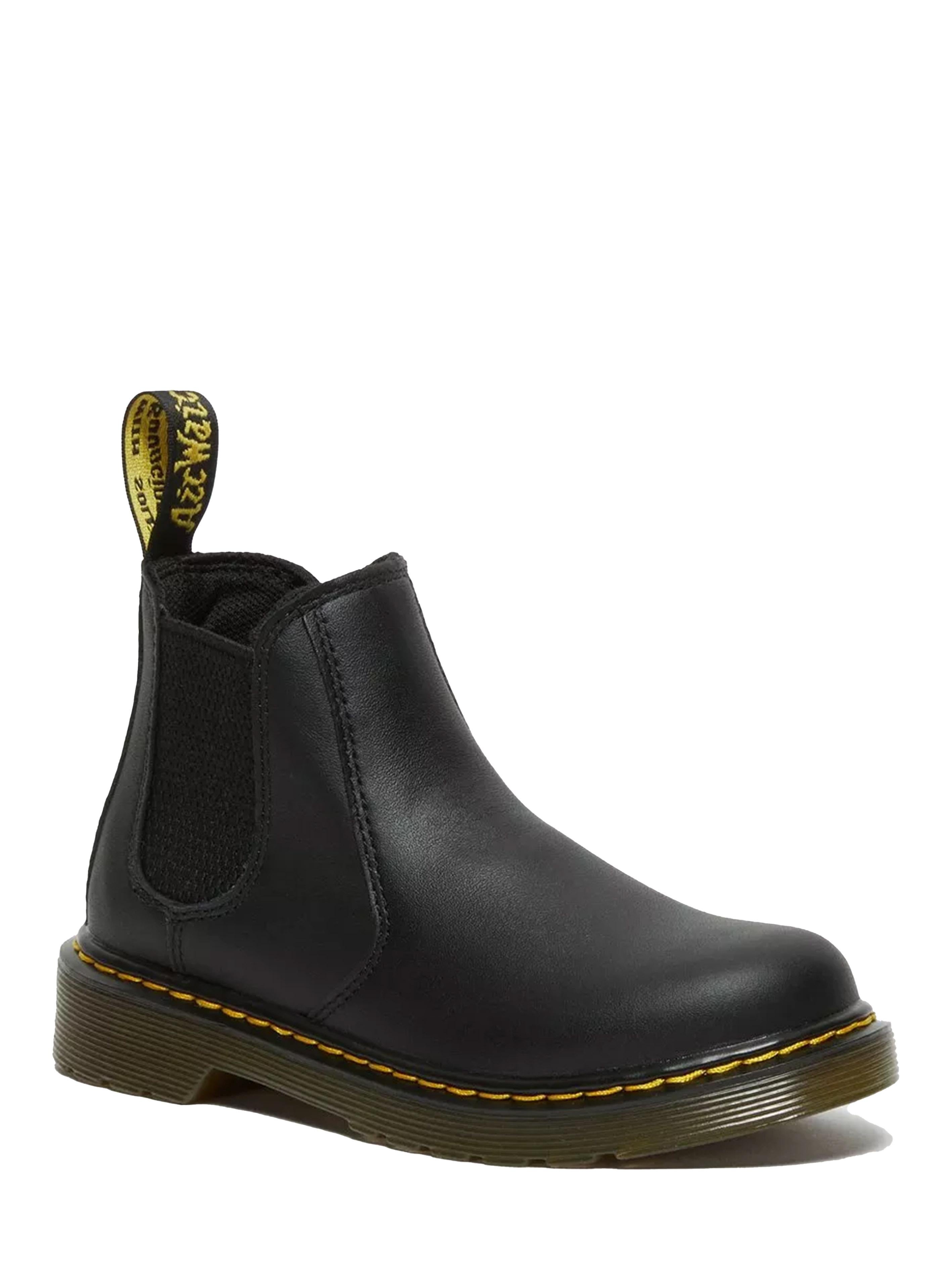 Stivaletti Chelsea 2976 Softy T Junior in pelle nero 16708 001 DR.MARTENS KIDS