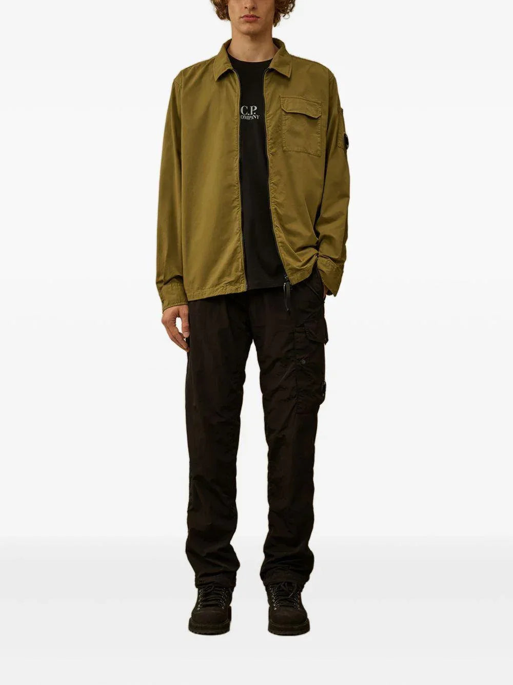 T-shirt Girocollo con Stampa Grafica e Logo - Preludio Moda