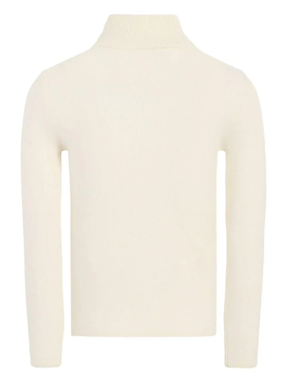 Maglia a collo alto ricamato a zig-zag - Preludio Moda