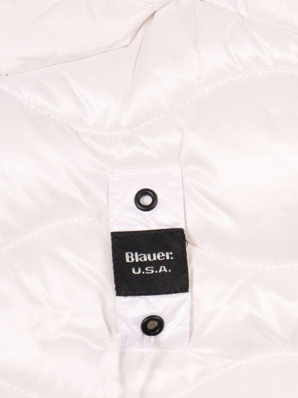 Piumino Lowell trapuntato bianco 25WBLGC03385007285 100GG BLAUER KIDS