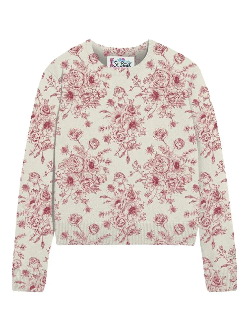 Maglione new queen crop bianco - Preludio Moda