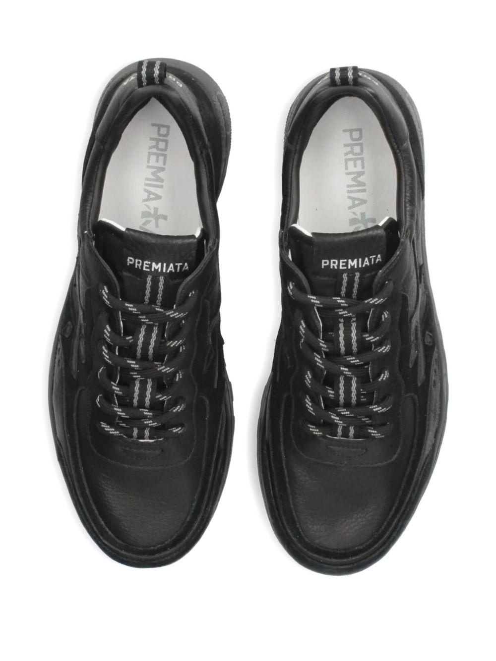 Sneakers Nous in Pelle Nera NOUS 7732 PREMIATA