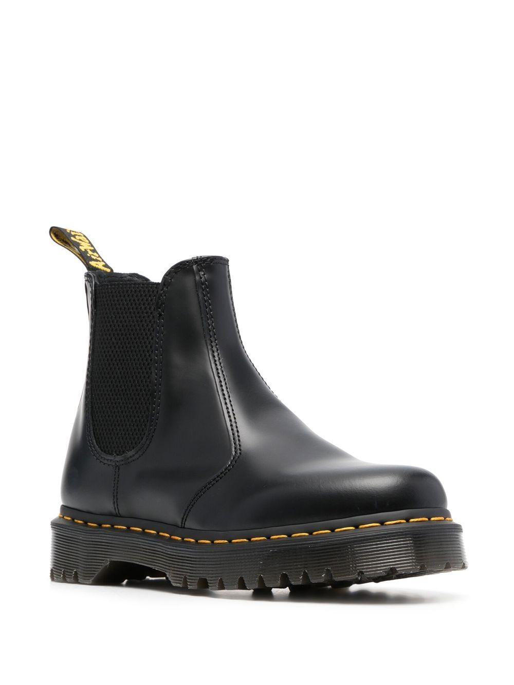 Stivaletti Chelsea 2976 Bex in pelle Smooth nero