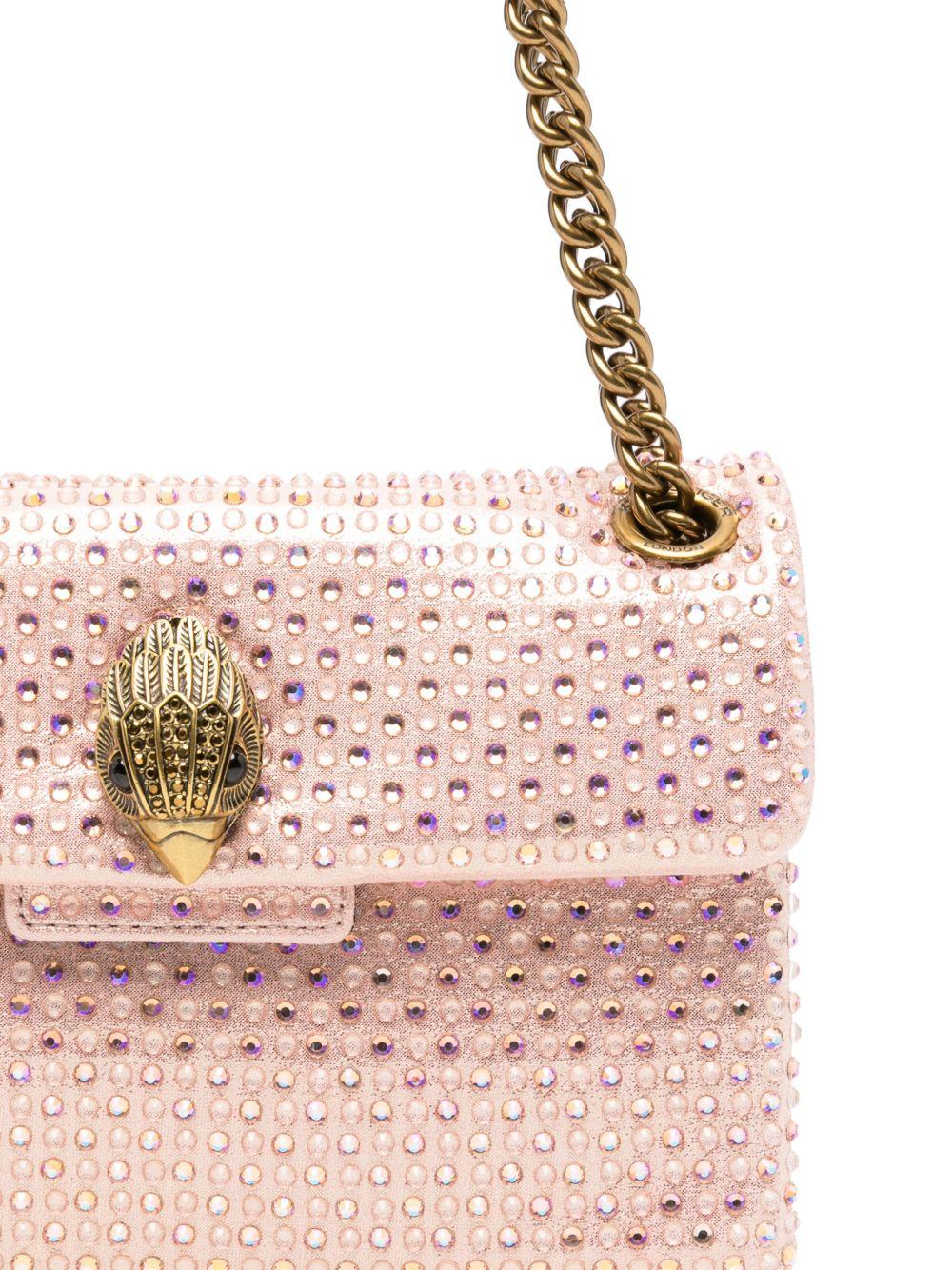 Borsa a spalla con borchie e tracolla a catena 5018153 609 KURT GEIGER