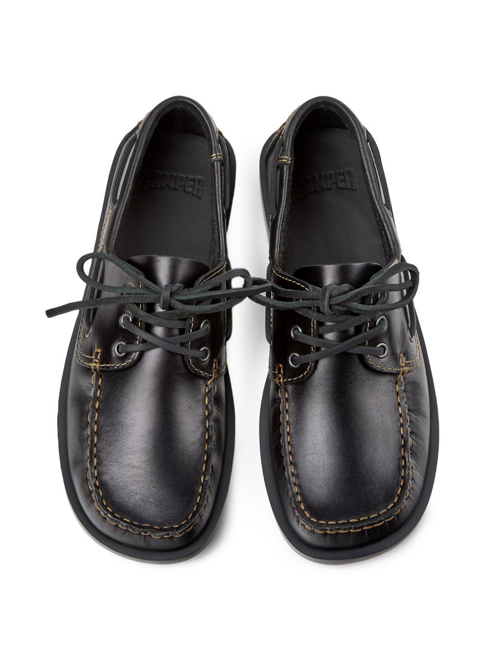 Mocassini in pelle con lacci K101013 004 CAMPER