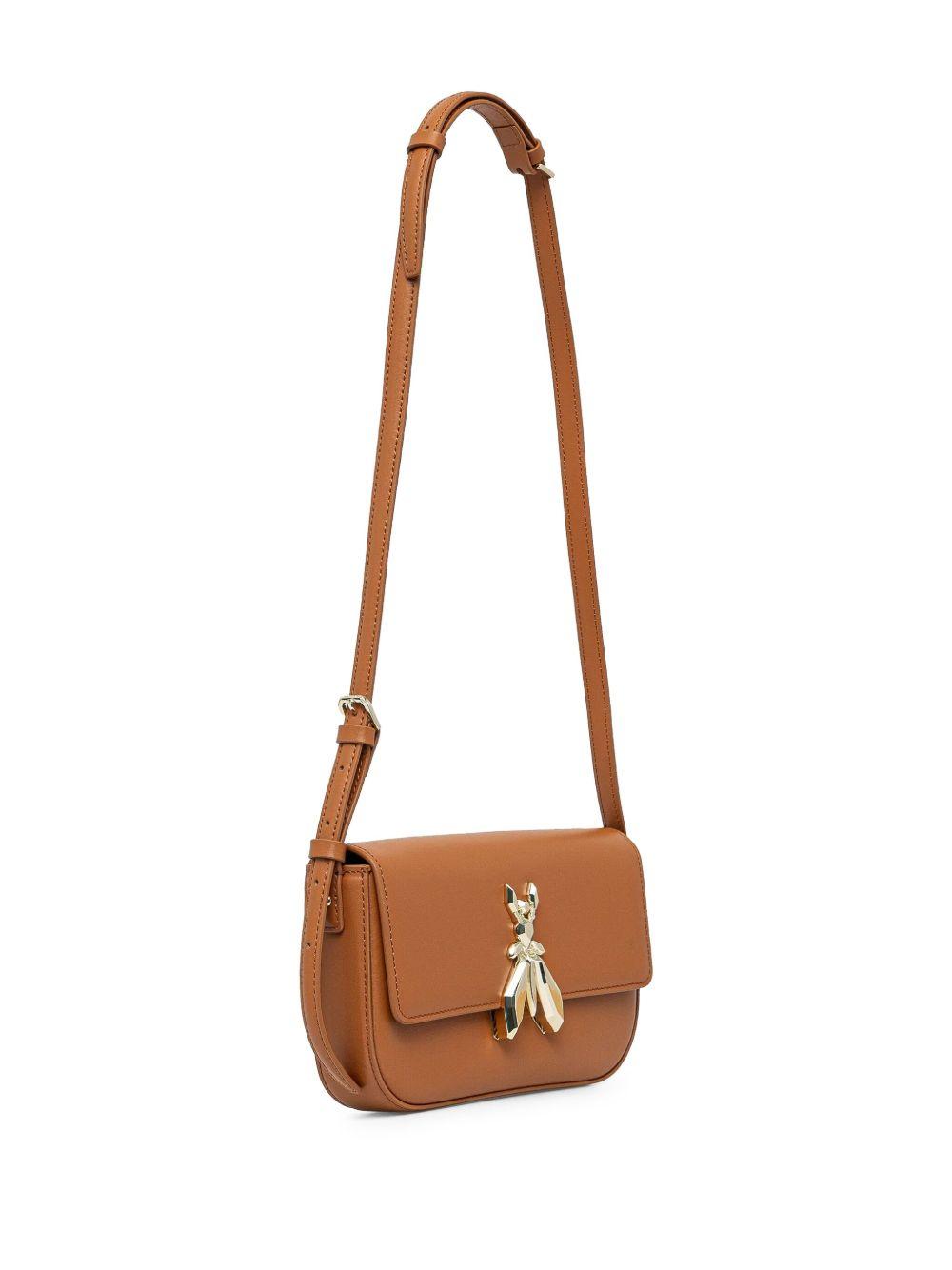 Borsa maxi Fly a spalla cuoio