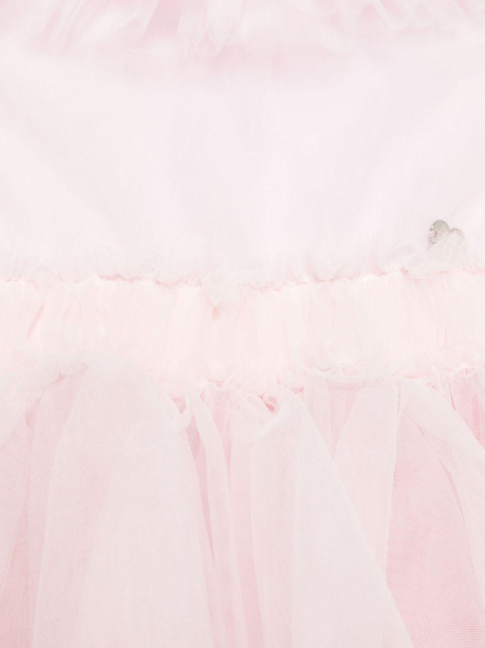 Abito rosa in tulle