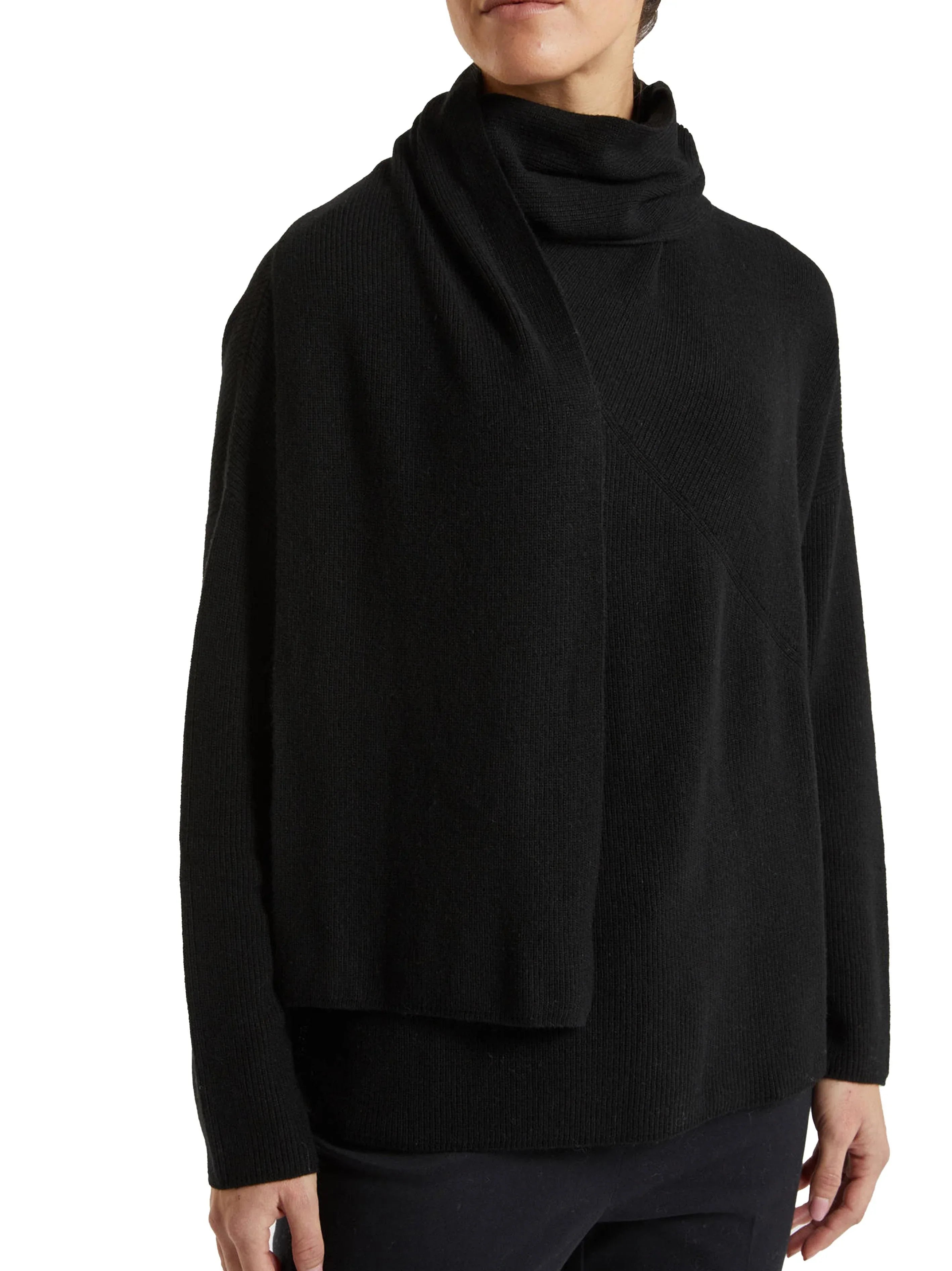 Maglia Vadet nera - Preludio Moda