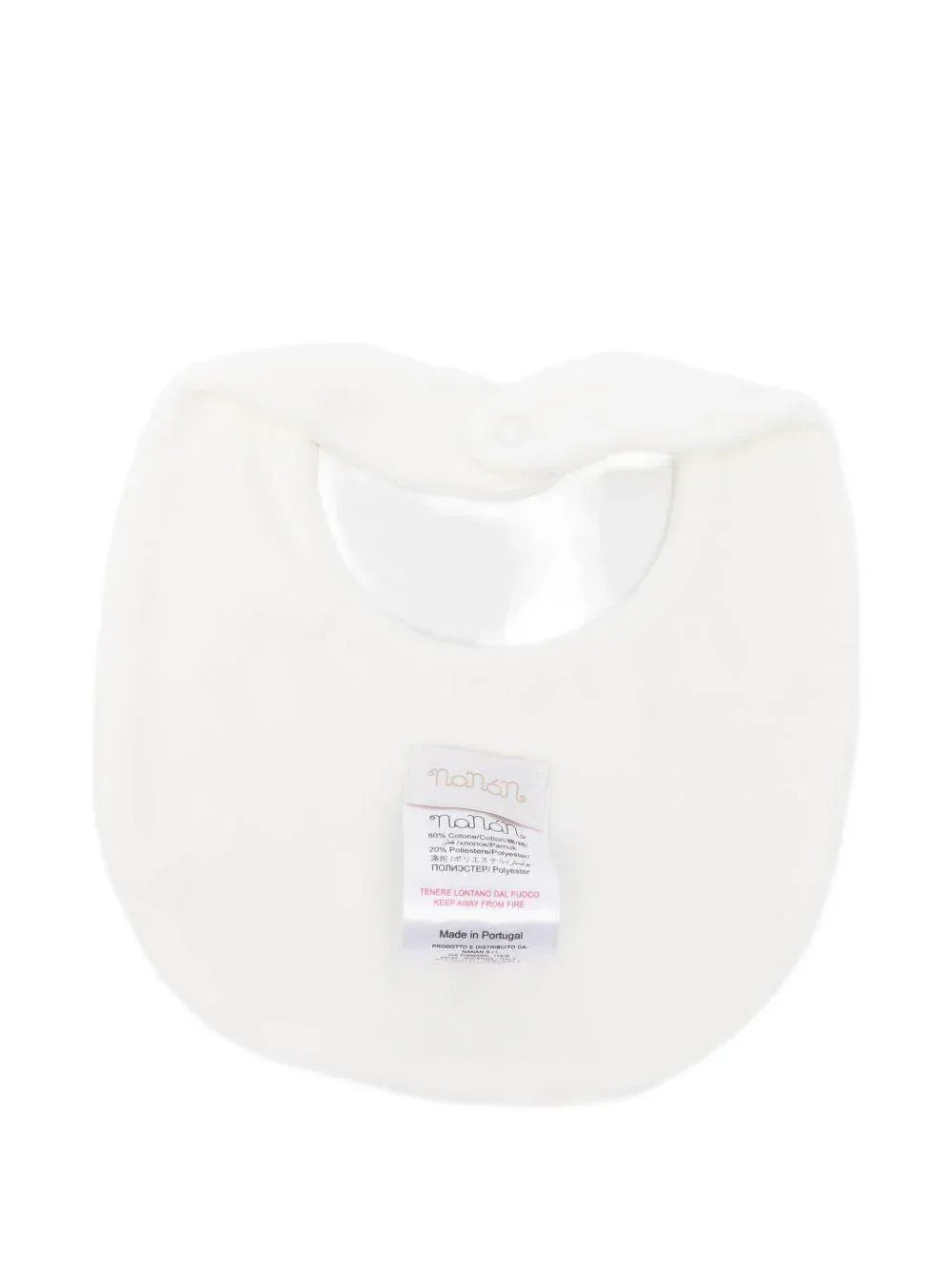 Bavaglino con logo ricamato - Preludio Moda