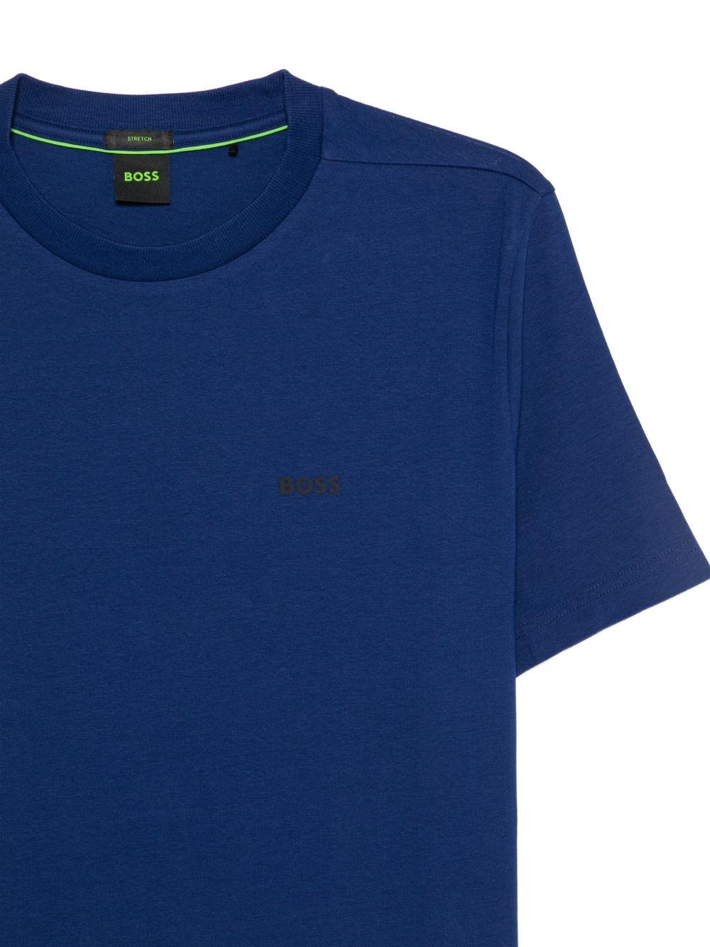 T-shirt in cotone girocollo 50506373 419 BOSS
