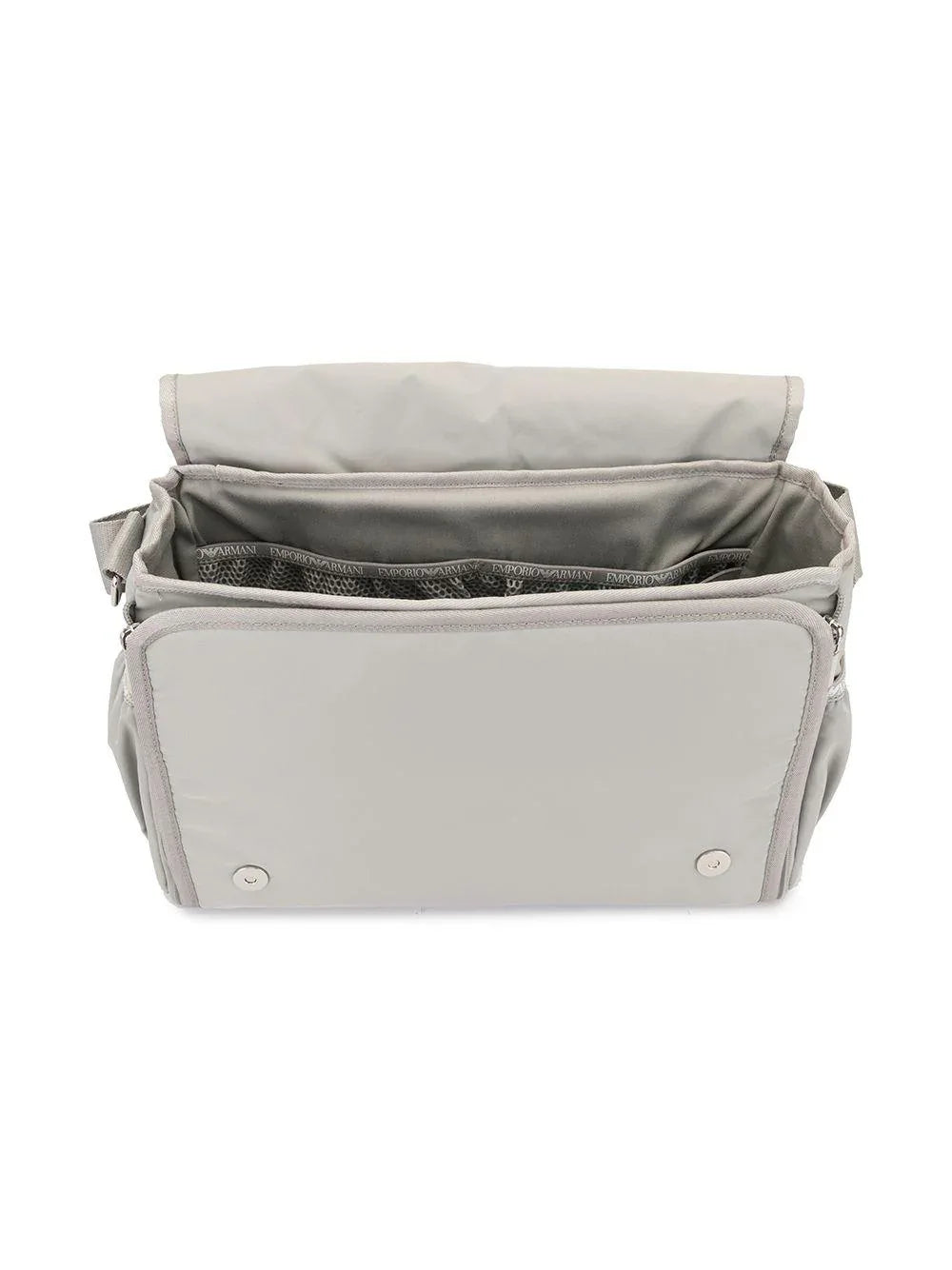 Borsa Mamma grigia placchetta logo - Preludio Moda