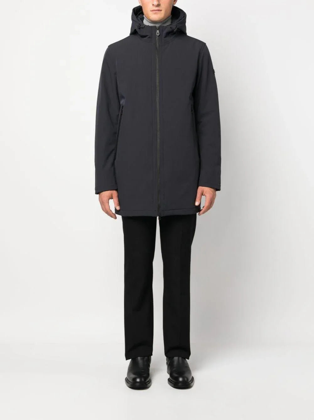 Trench gioli ta blu grafite - Preludio Moda