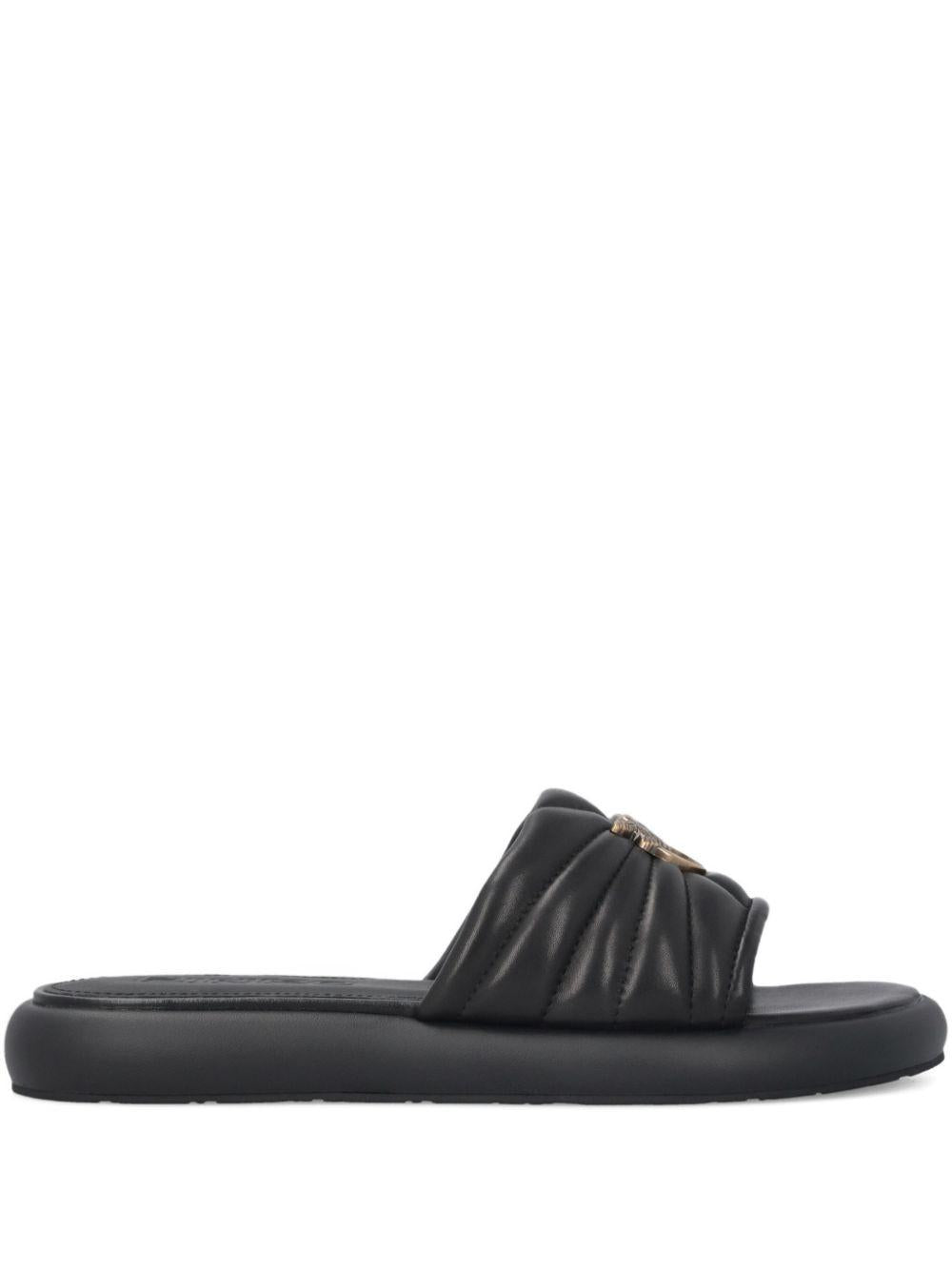 Ciabatte platform con fascia trapuntata SD0525P003 Z99 PINKO