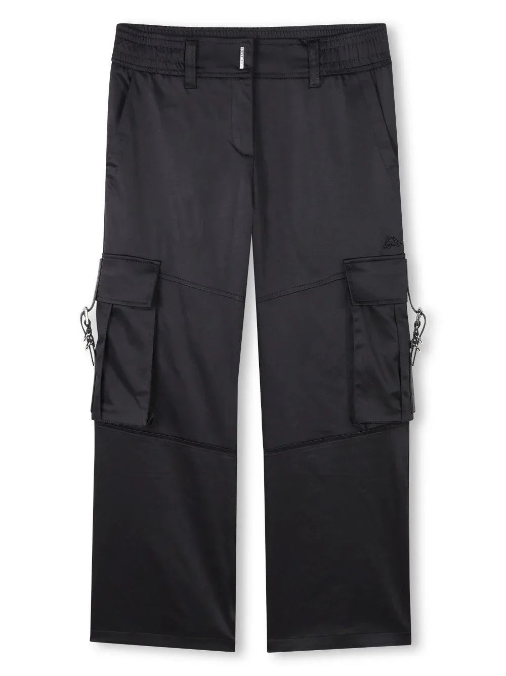 Pantalone nero cargo - Preludio Moda