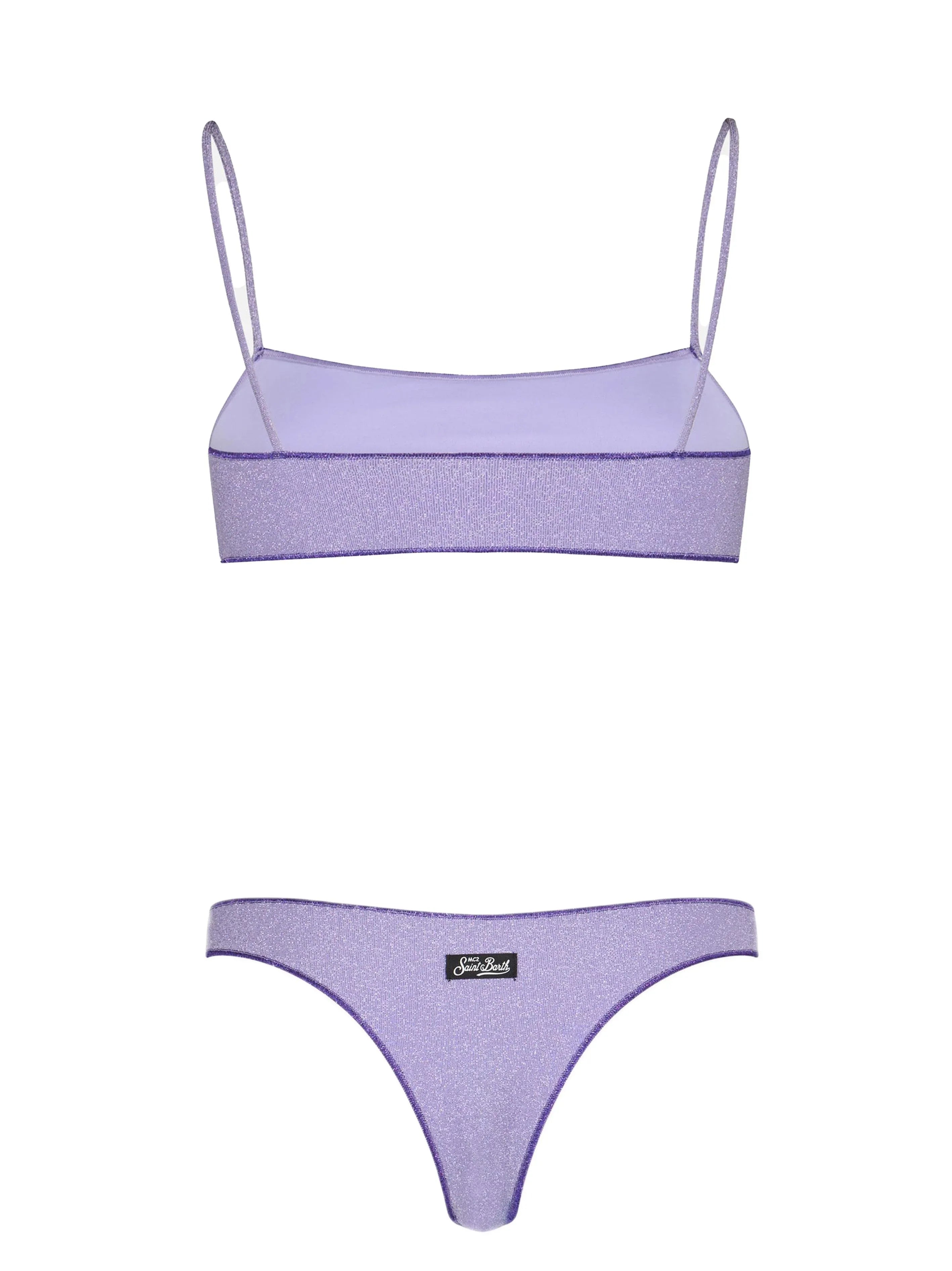 Bikini sadie+naomi viola lurex - Preludio Moda