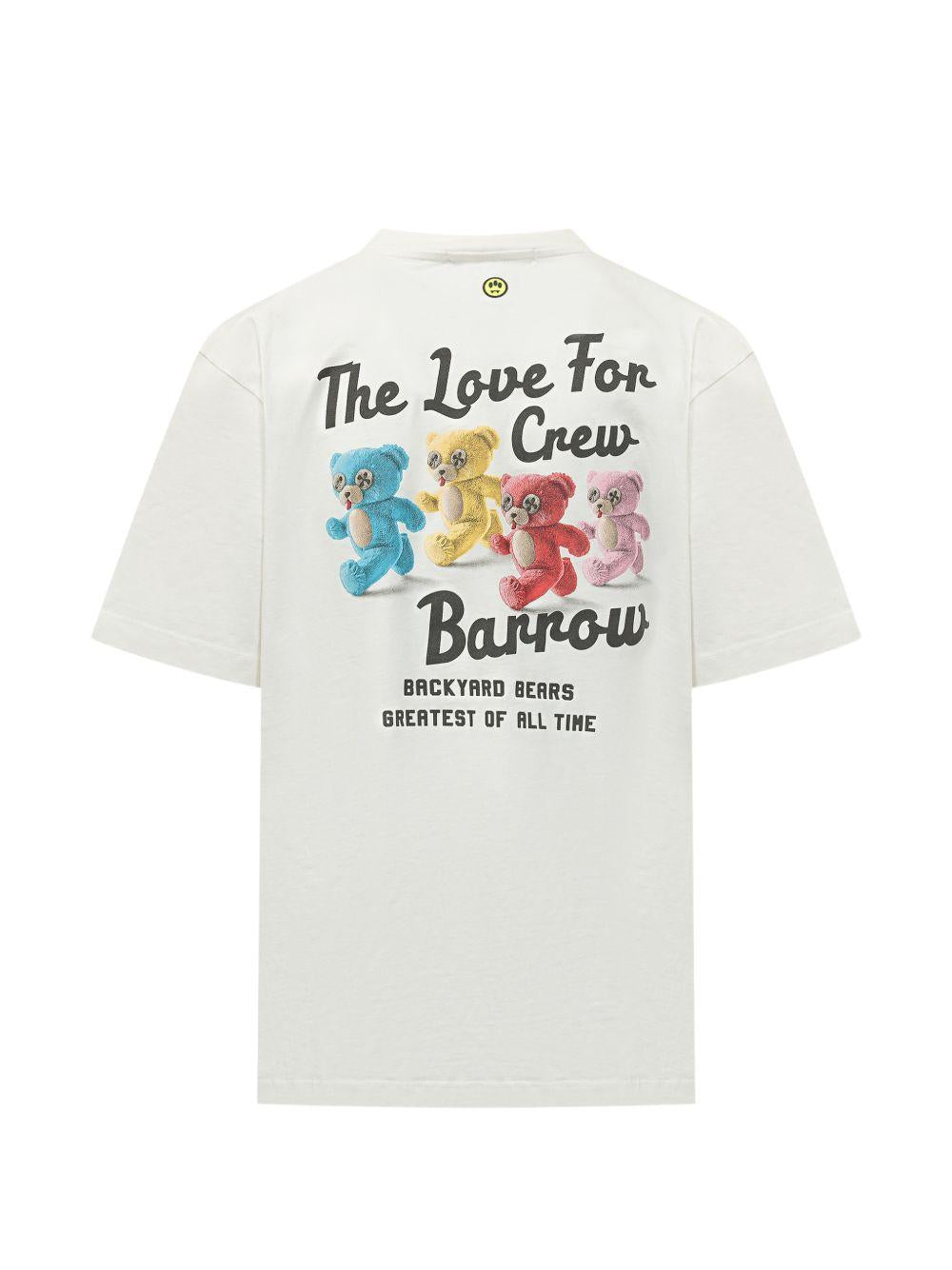 T-shirt girocollo con logo S6BWUATH077 412 BARROW