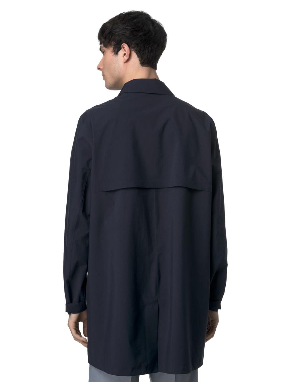 Trench kenley stretch 2l blu