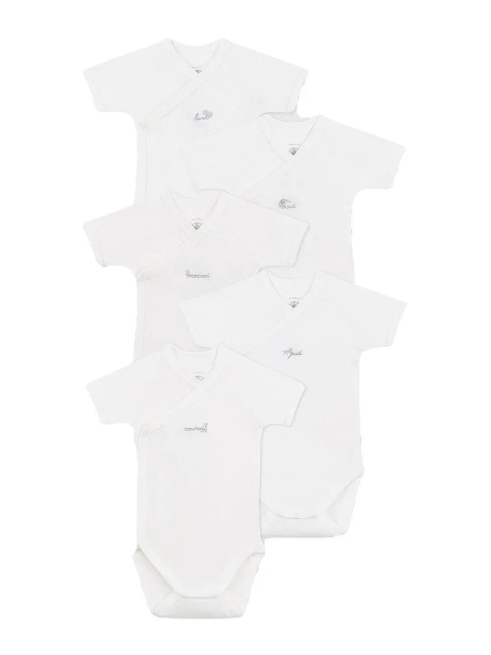 Set body tinta unita (5pz) - Preludio Moda