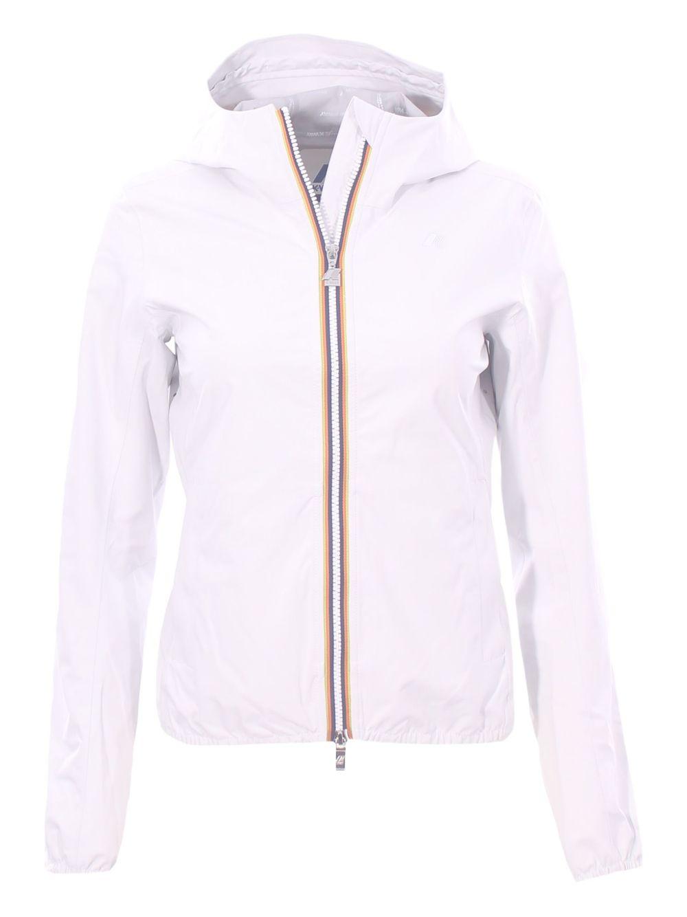 Giubbino lil stretch dot bianco K5127LW 001 K-WAY