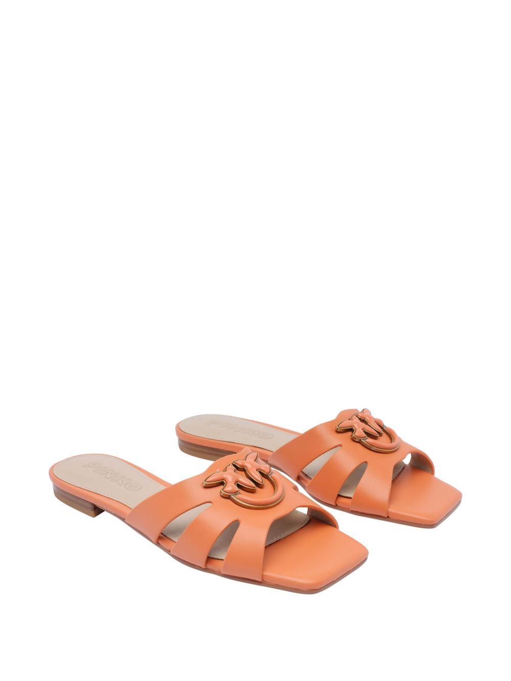 Ciabatta marli 09 arancione fard SD0313P003 Q74 PINKO