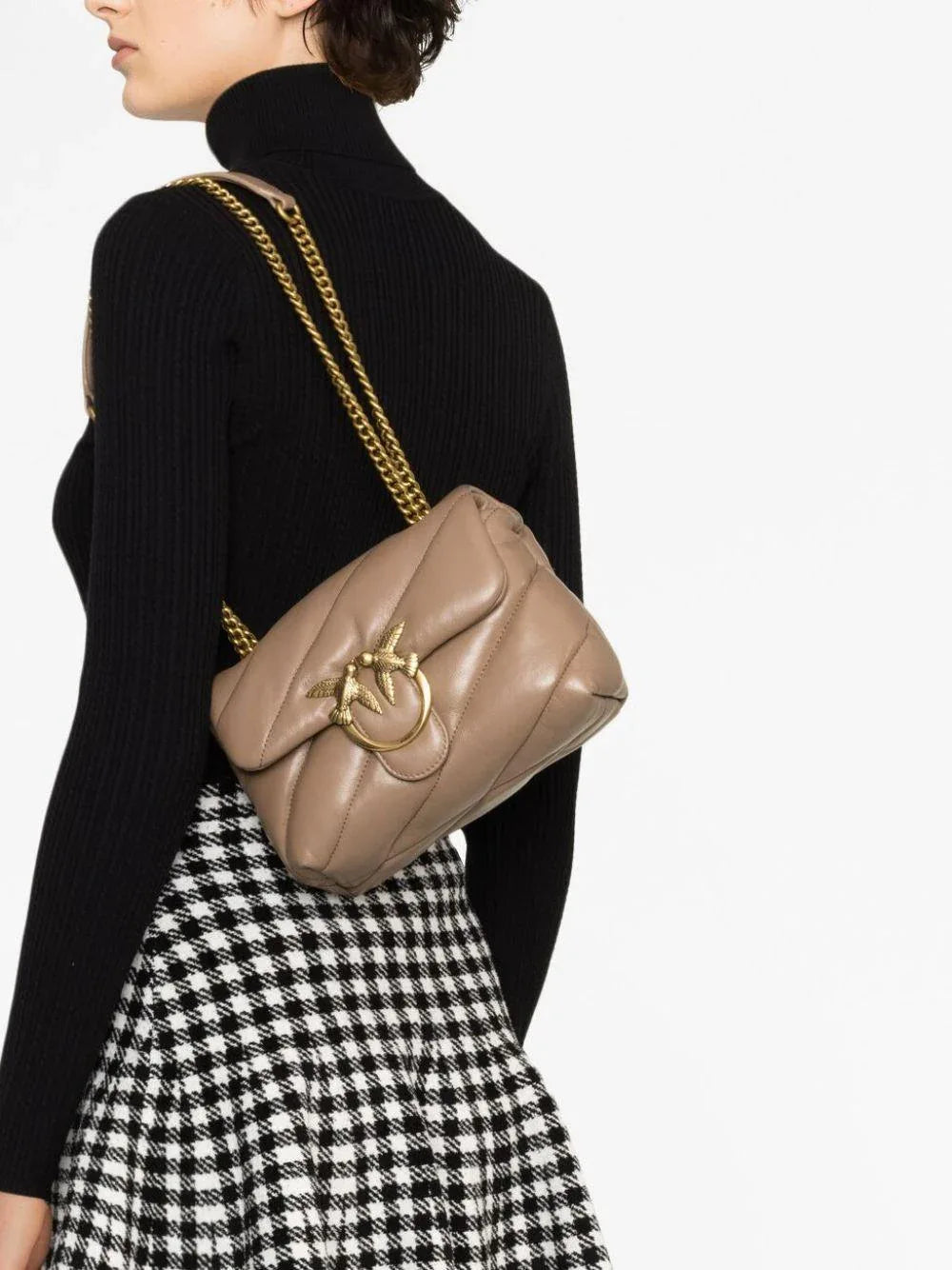 Borsa a Tracolla Mini in Montone - Preludio Moda