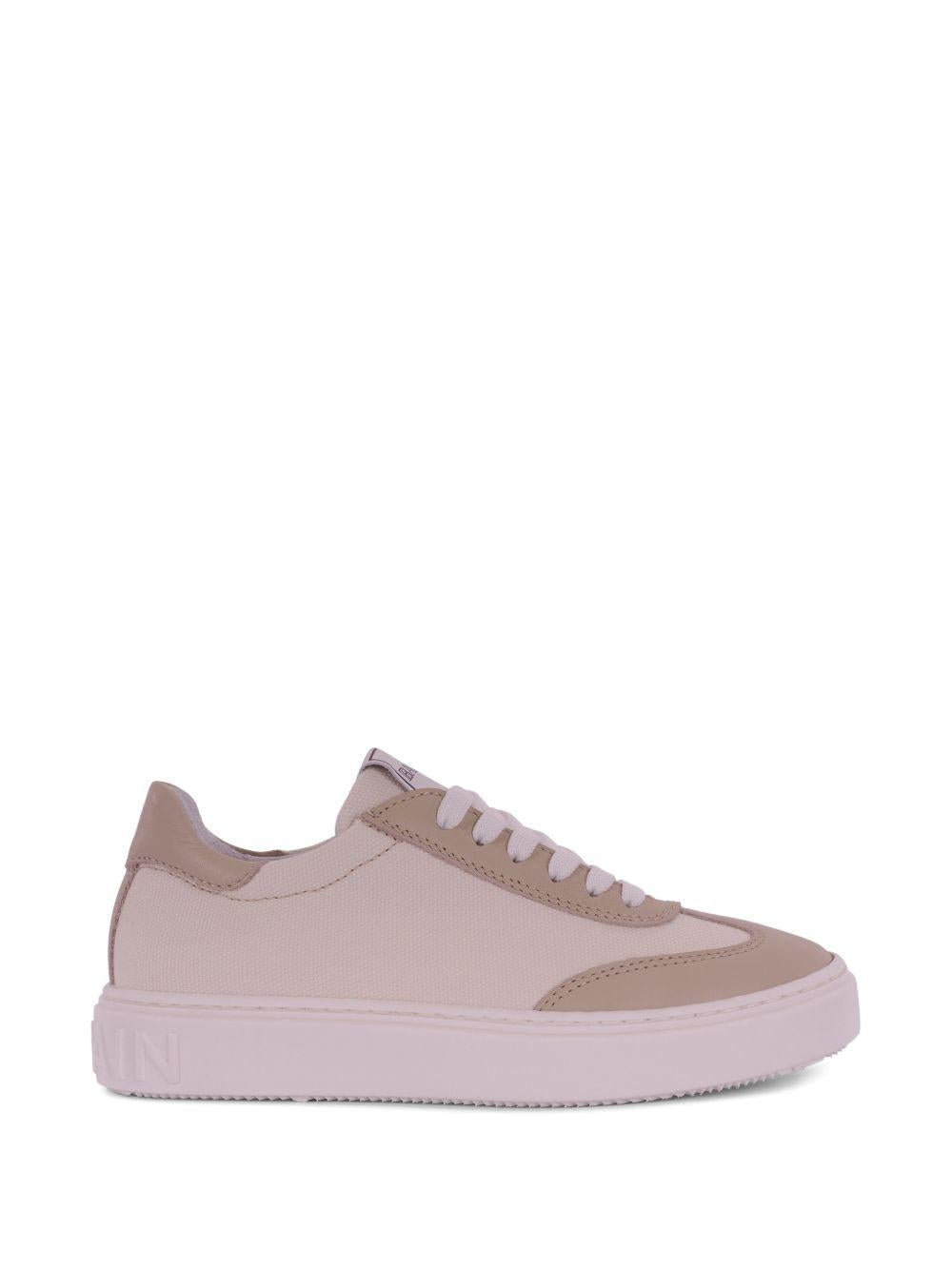 Sneakers con suola platform BY0Q16Z3746 102BG BALMAIN KIDS