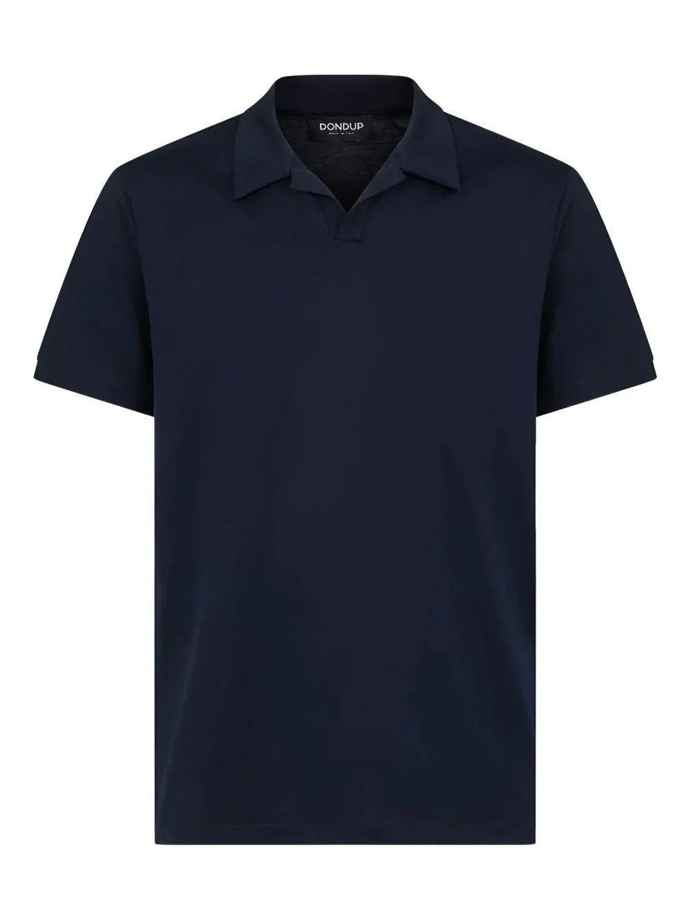 Polo regular logo ricamato blu - Preludio Moda