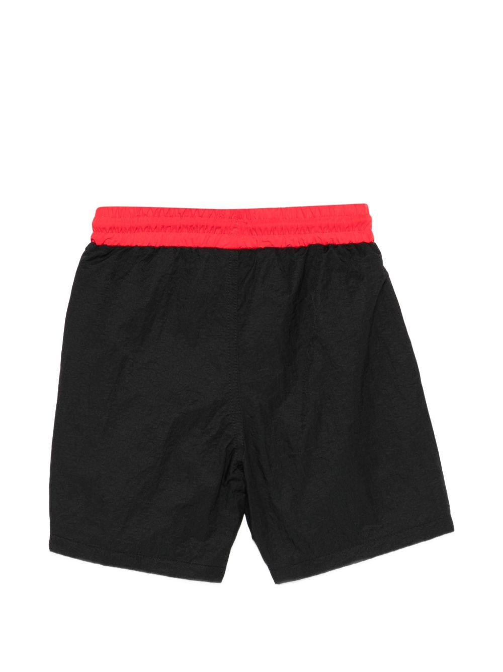 Bermuda da mare con logo laterale G01185 09B HUGO KIDS