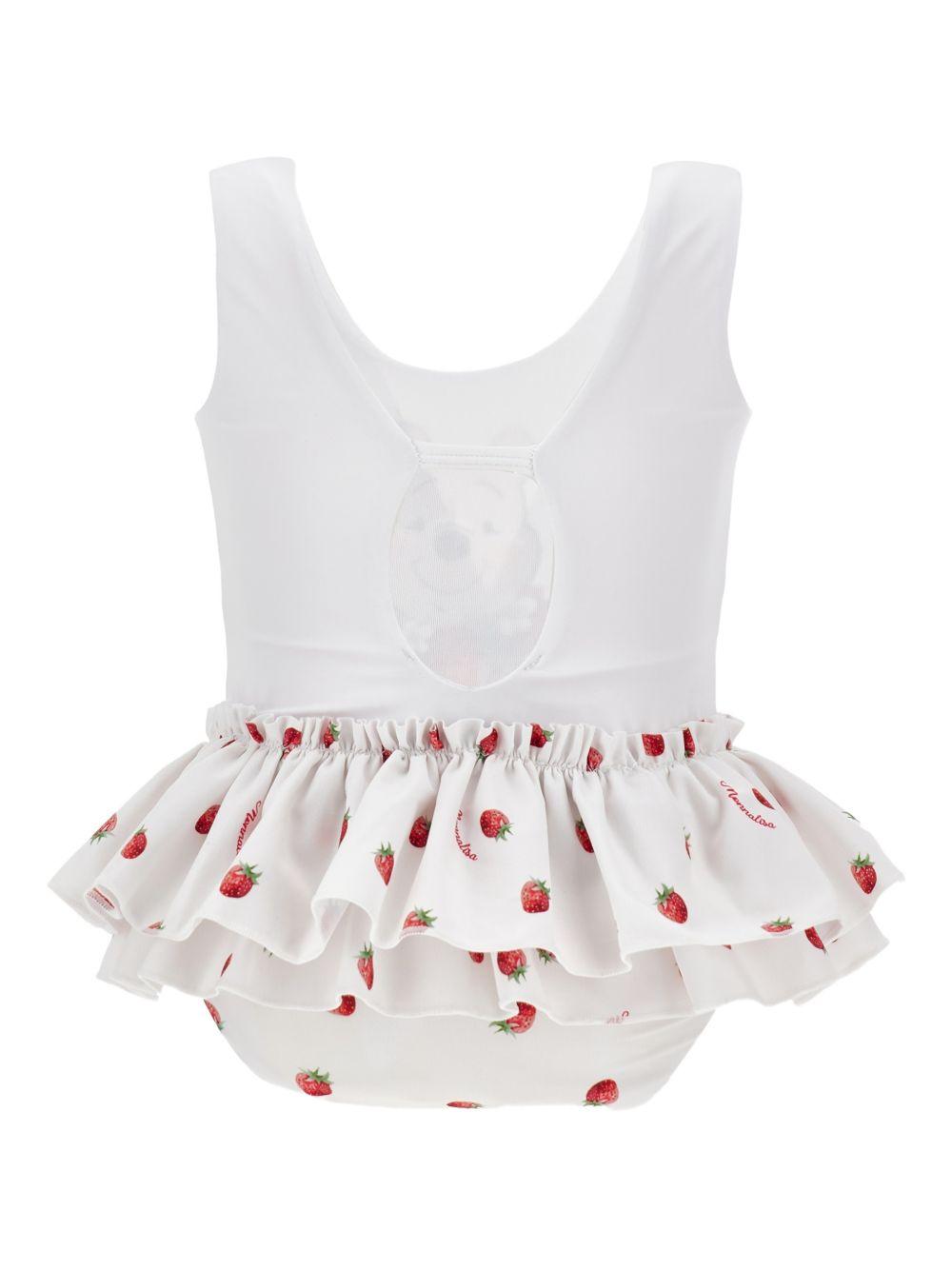 Costume intero con gonna 39G0267095 9944 MONNALISA KIDS