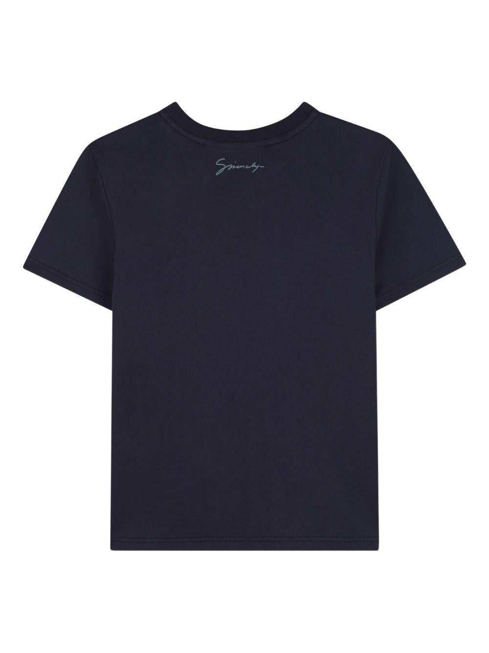 T-shirt in Cotone Biologico con Stampa Serpente H30956 853 GIVENCHY KIDS