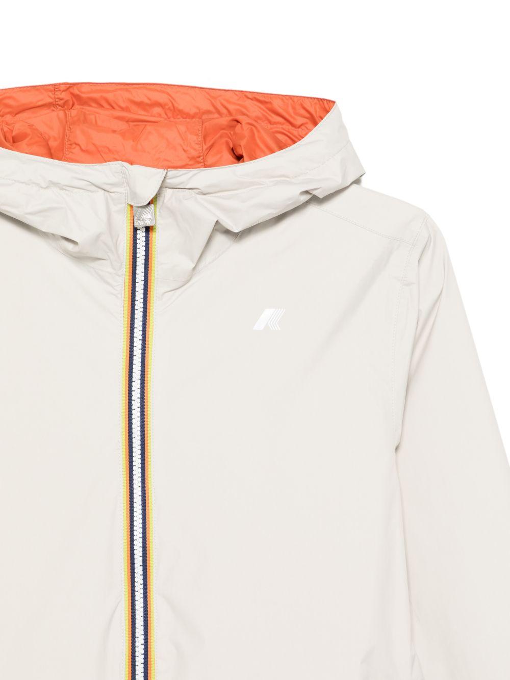 Giacca a vento con cappuccio e zip K2124EW C01 K-WAY