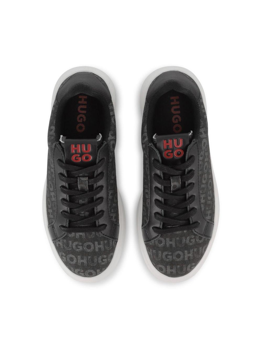 Sneaker nere logo all-over