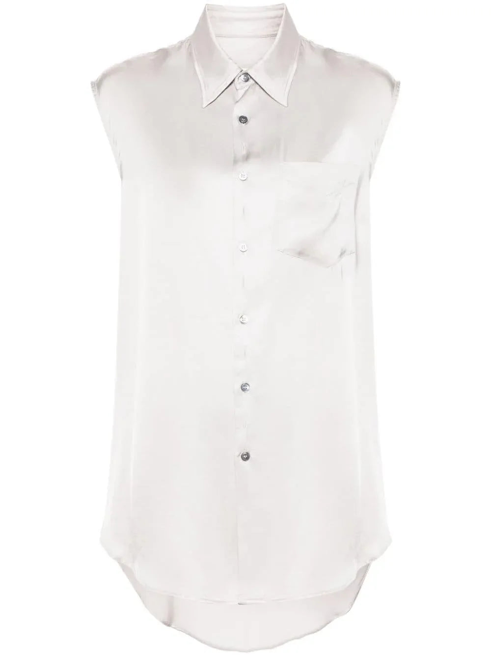 Camicia bianca giro maniche - Preludio Moda
