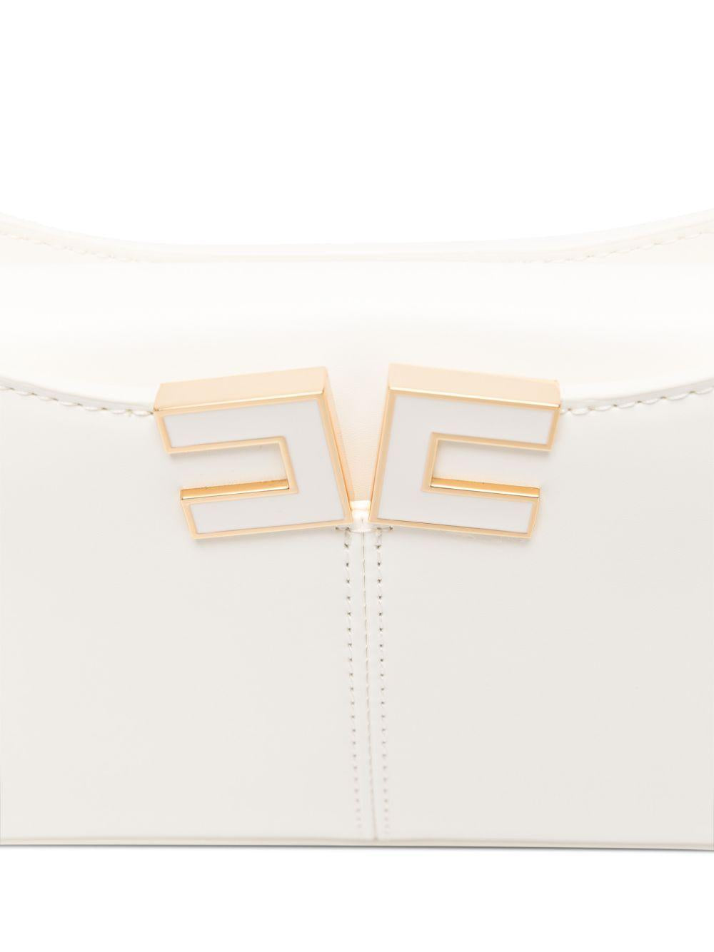 Borsa a spalla con catena e logo geometrico BS93A61E2 360 ELISABETTA FRANCHI