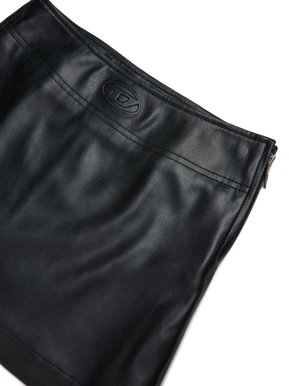 Minigonna Gleppy Svasata con Logo - Preludio Moda