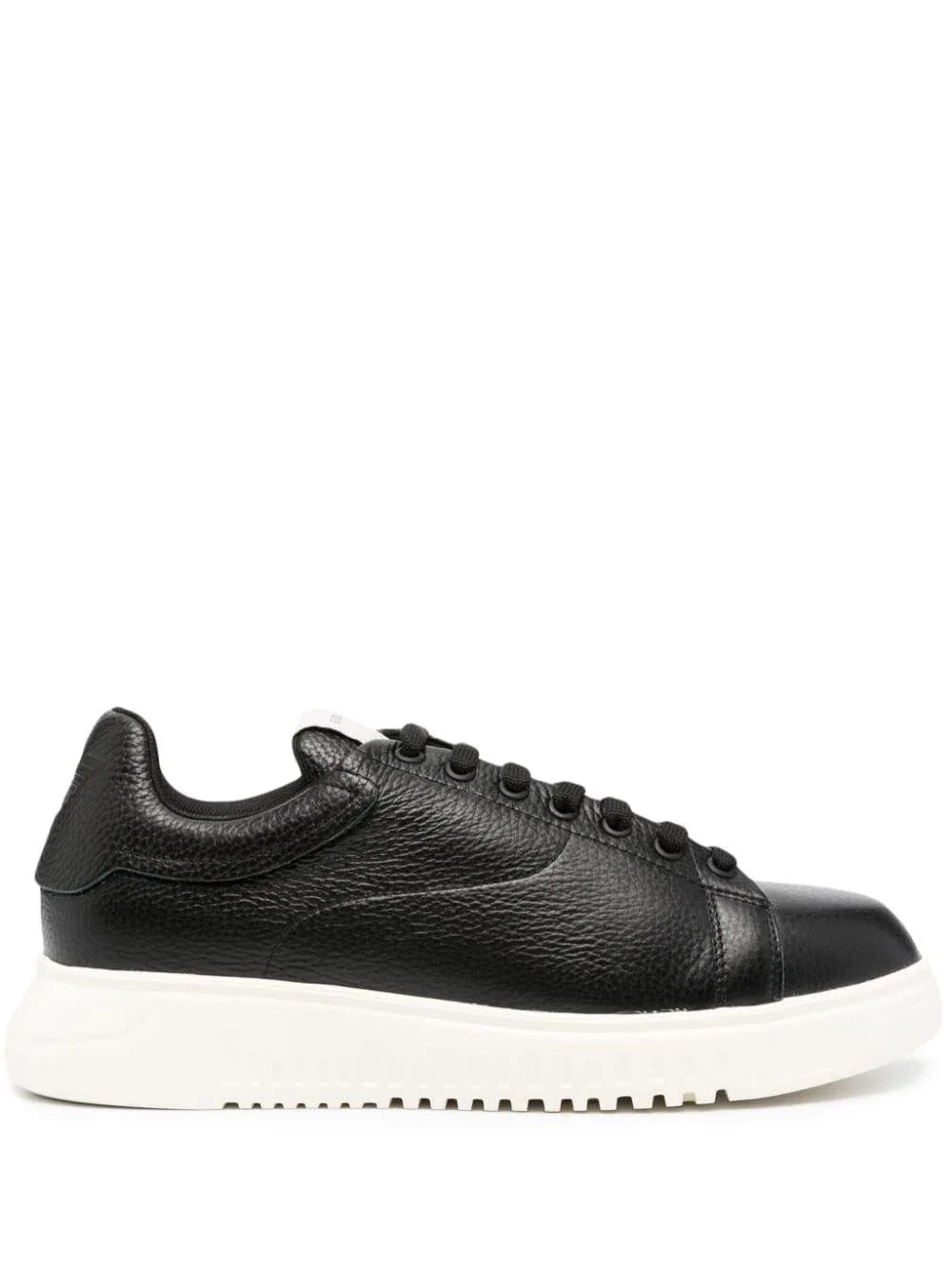 Sneakers in pelle bottolata nera - Preludio Moda