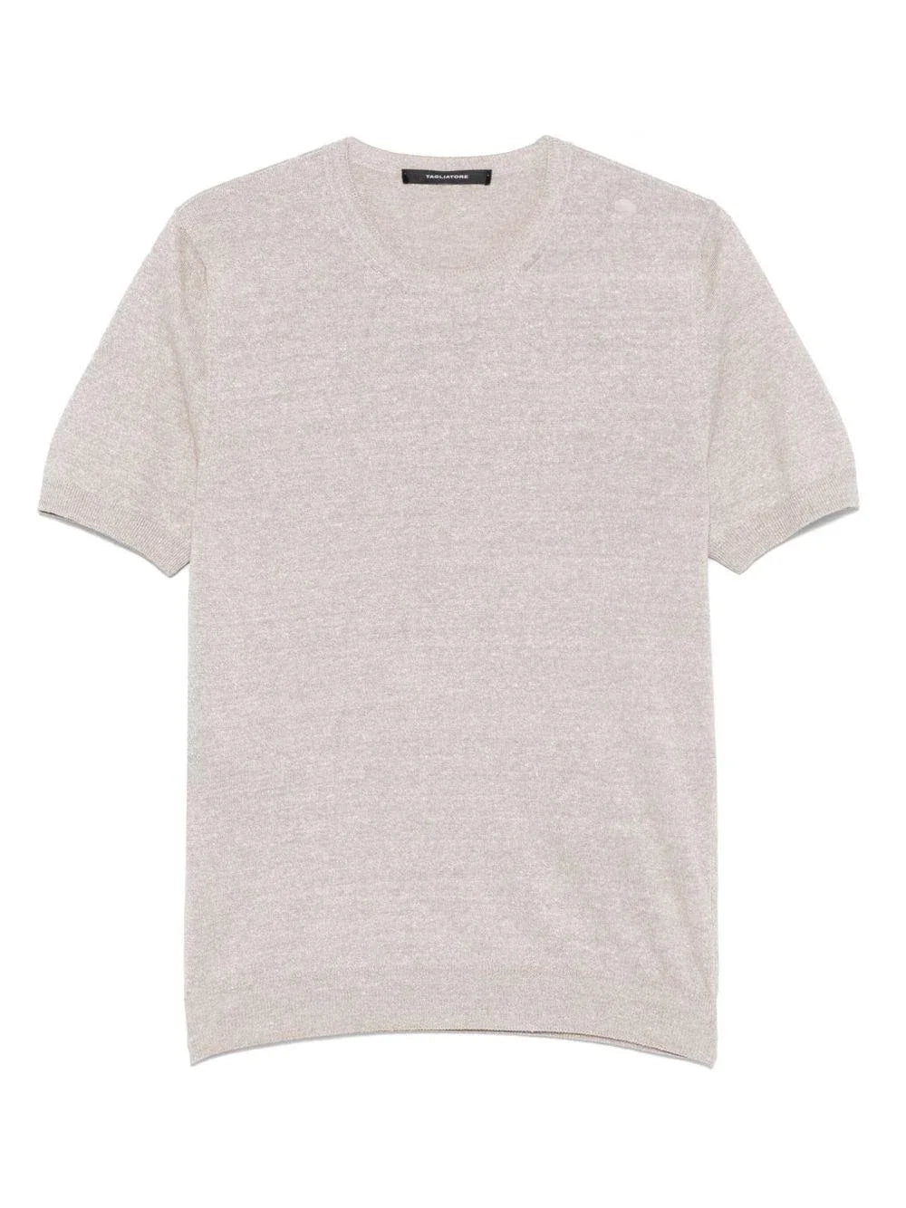 T-shirt Josh in filo beige - Preludio Moda