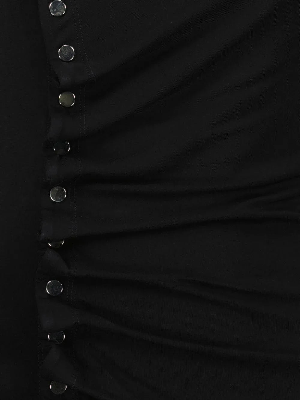 Abito nero drappeggiato - Preludio Moda