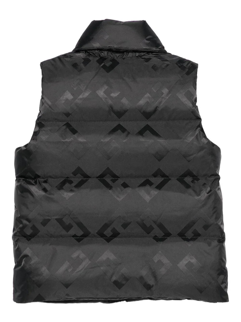 Gilet Imbottito con Monogramma e Design Trapuntato - Preludio Moda