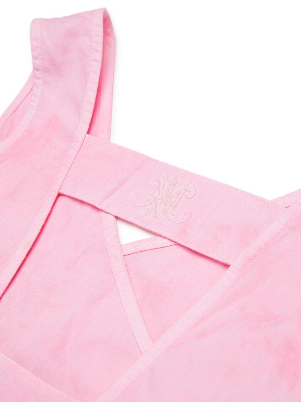 Abito rosa in cotone