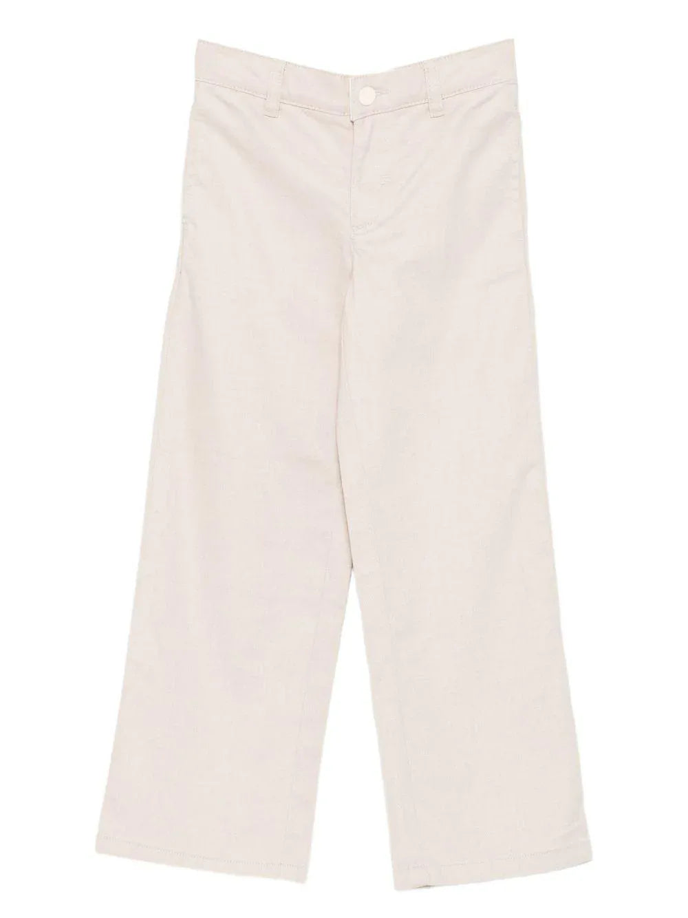 Pantaloni Beige con Stampa Cuori - Preludio Moda