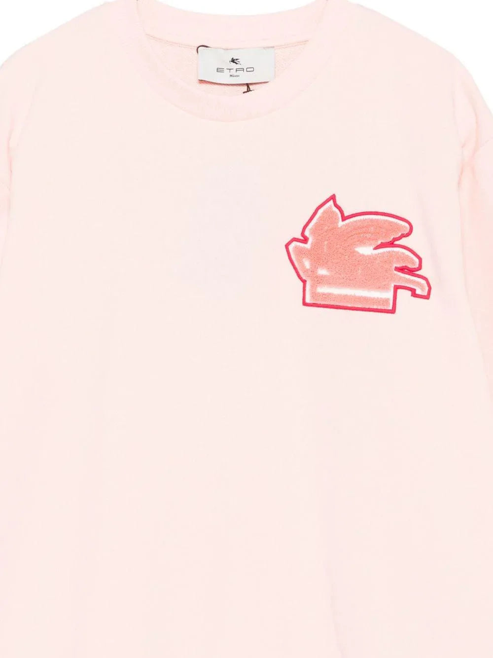 Felpa con Applicazione Pegaso - Preludio Moda