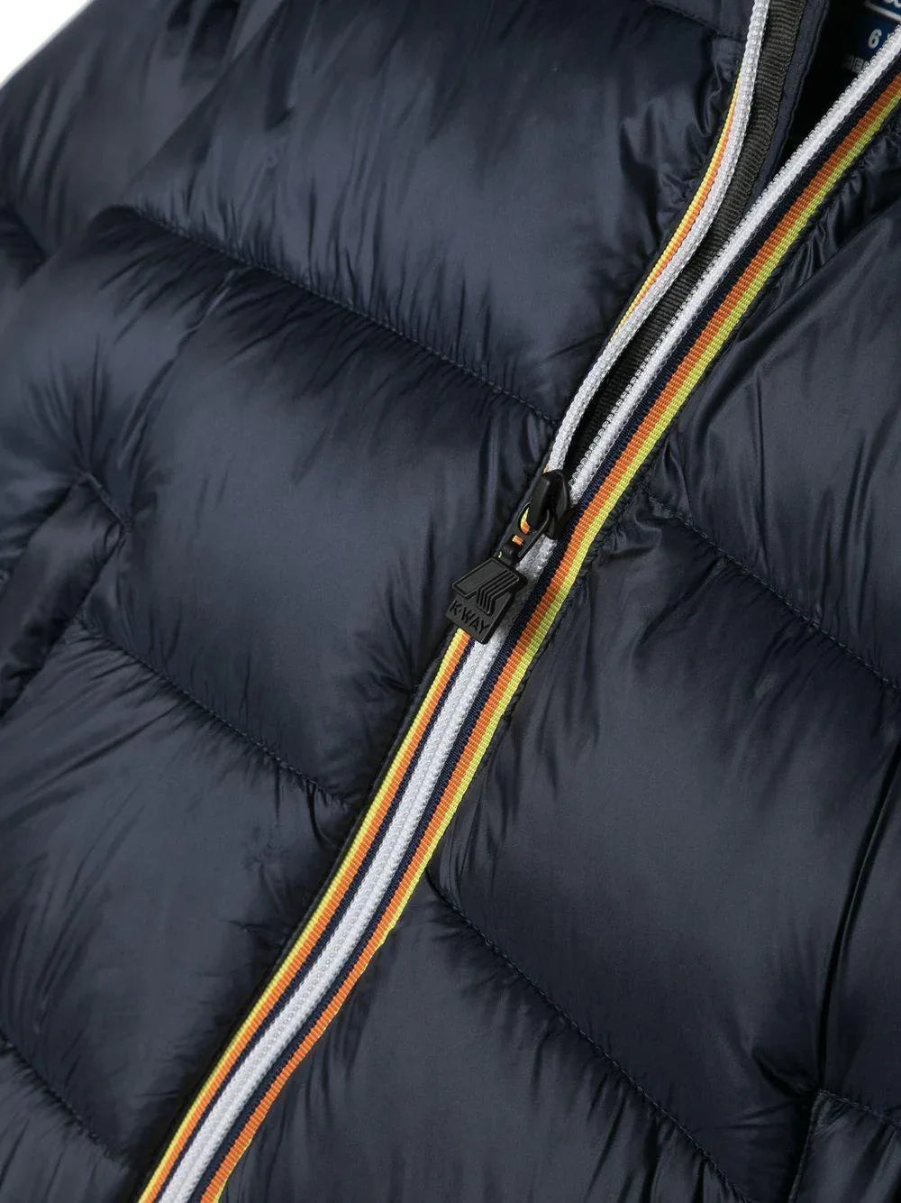 Giubbino imbottito logo petto - Preludio Moda