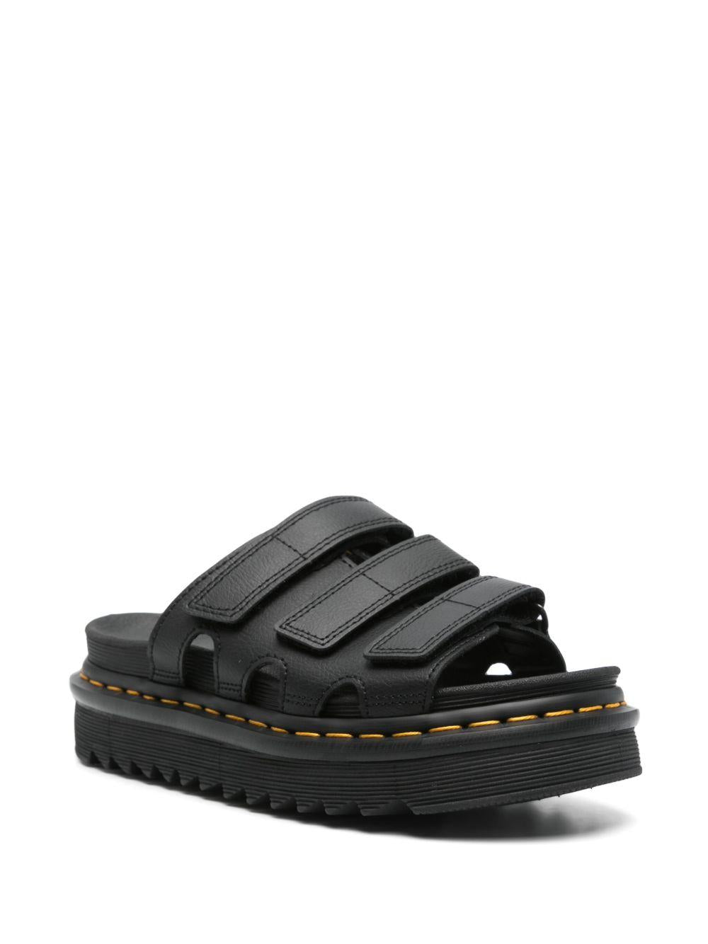 Sandali Raine Slide in pelle Athena 40522 001 DR.MARTENS