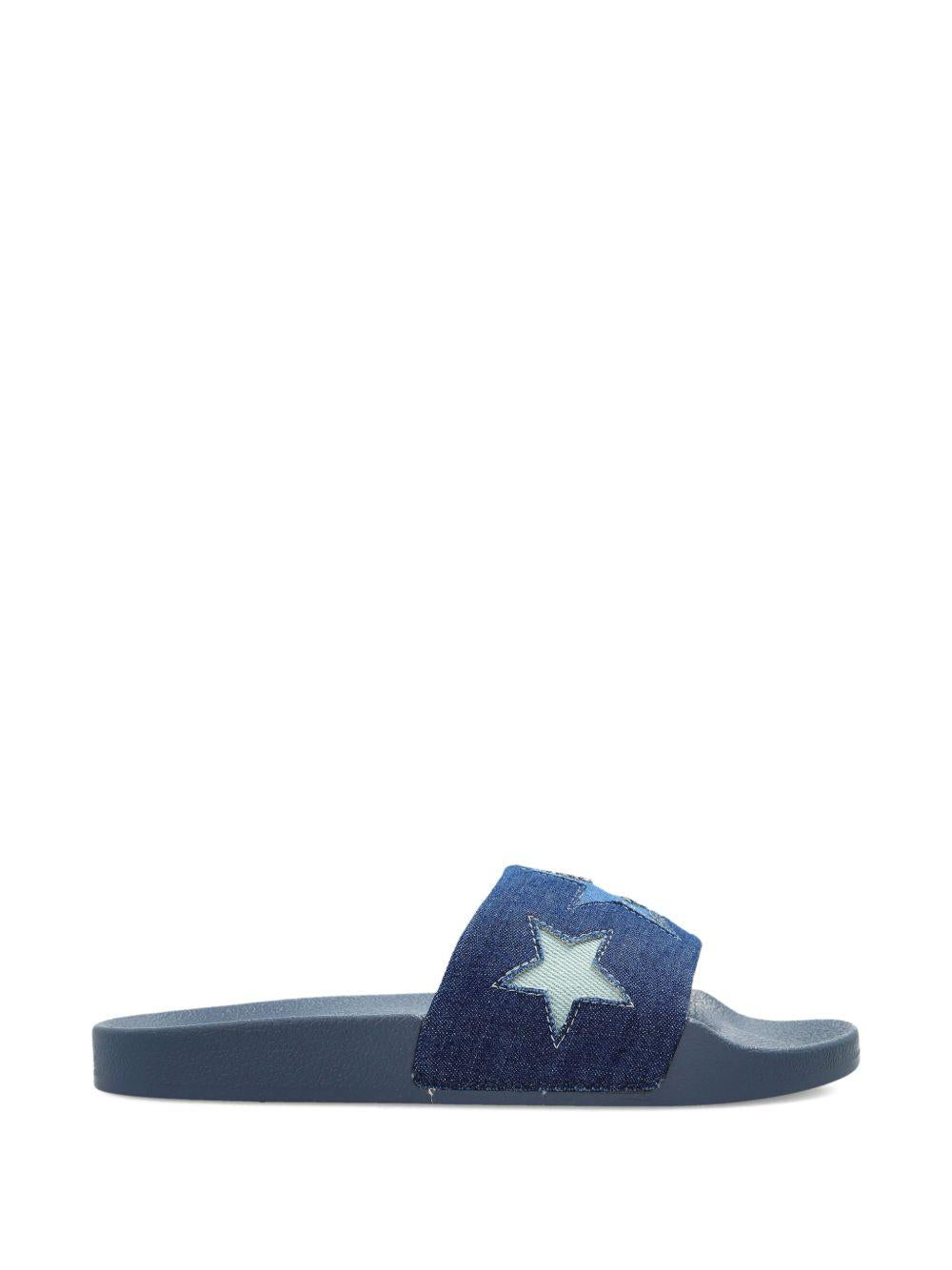 Ciabatte in denim con stelle TY0C06Z3624 999 STELLA MCCARTNEY KIDS