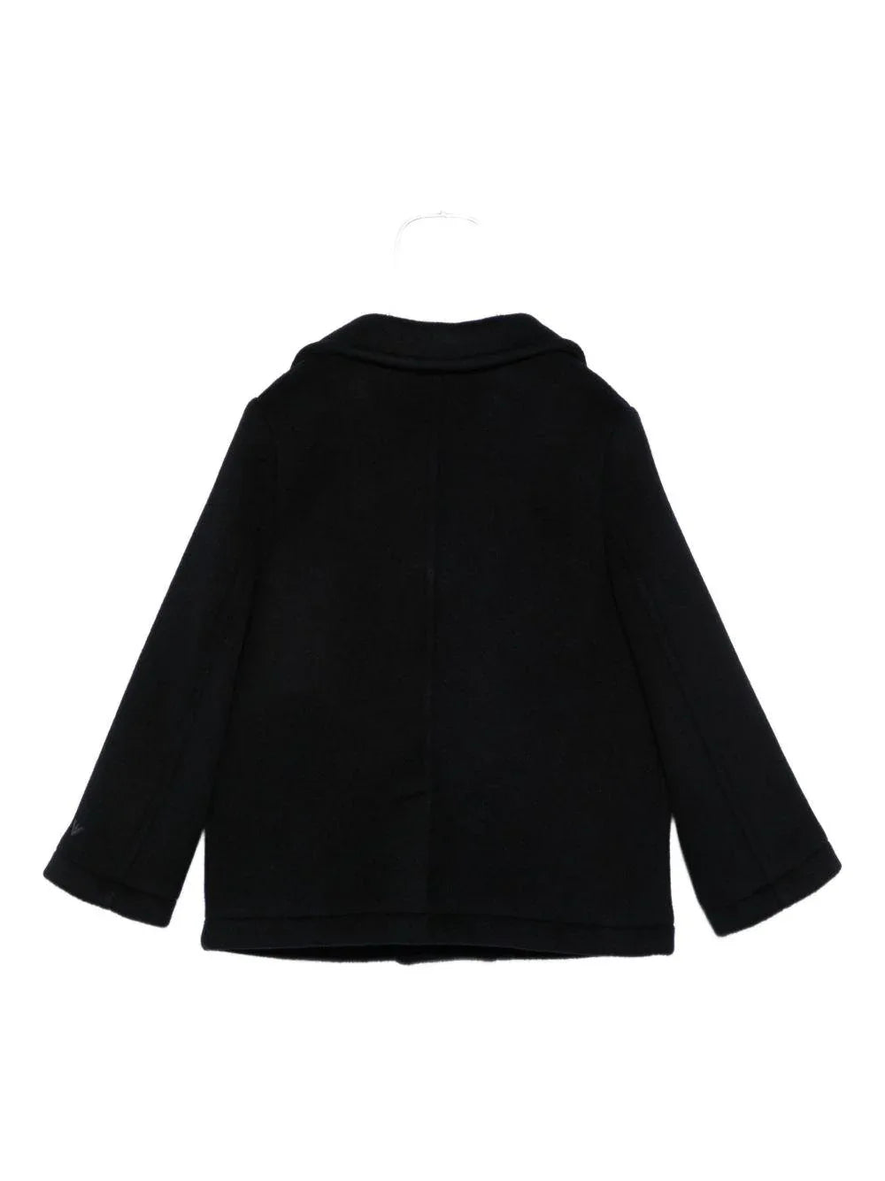 Cappotto per bambini blu doppiopetto - Preludio Moda