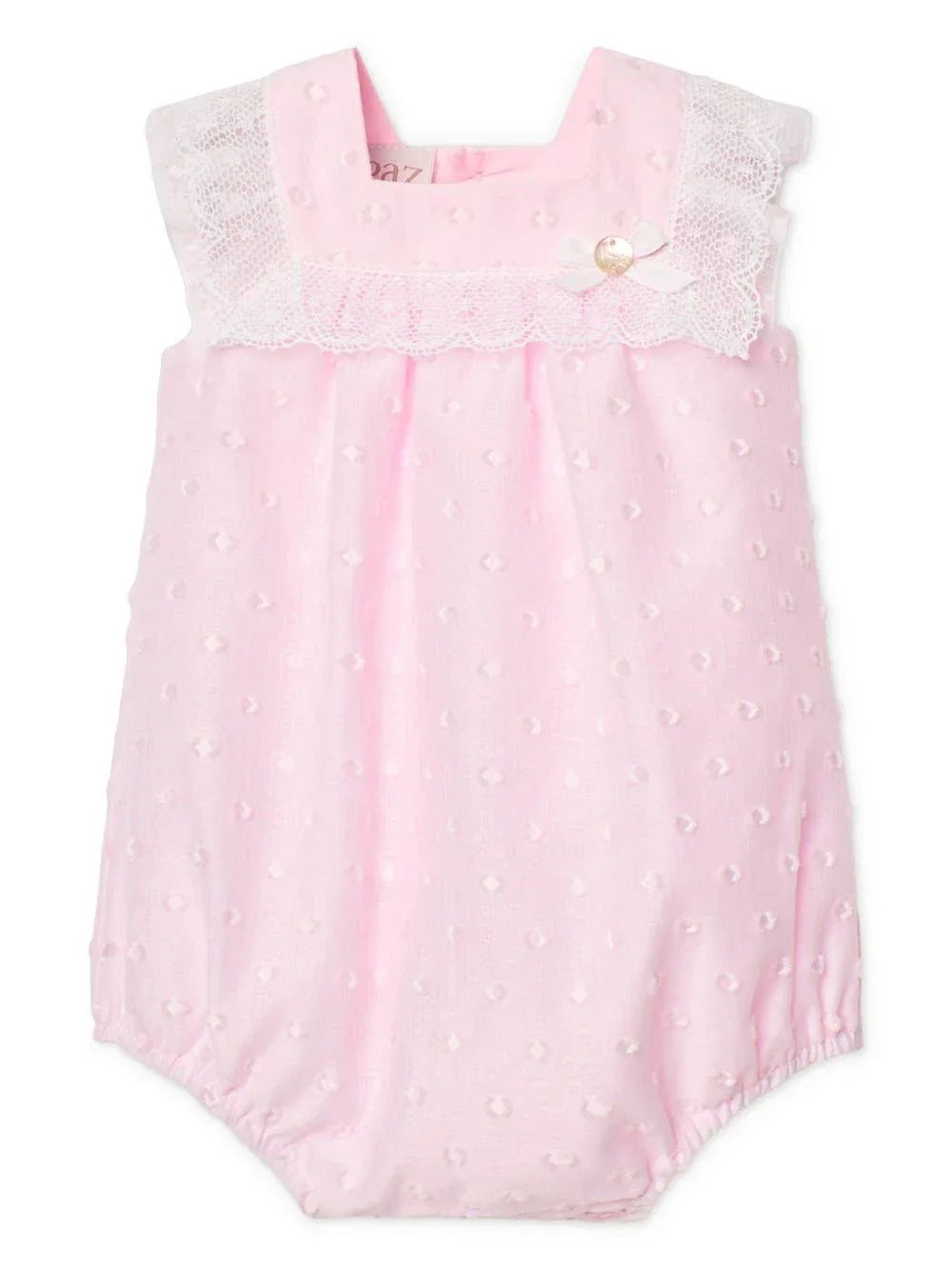 Pagliaccetto rosa linda neonata - Preludio Moda