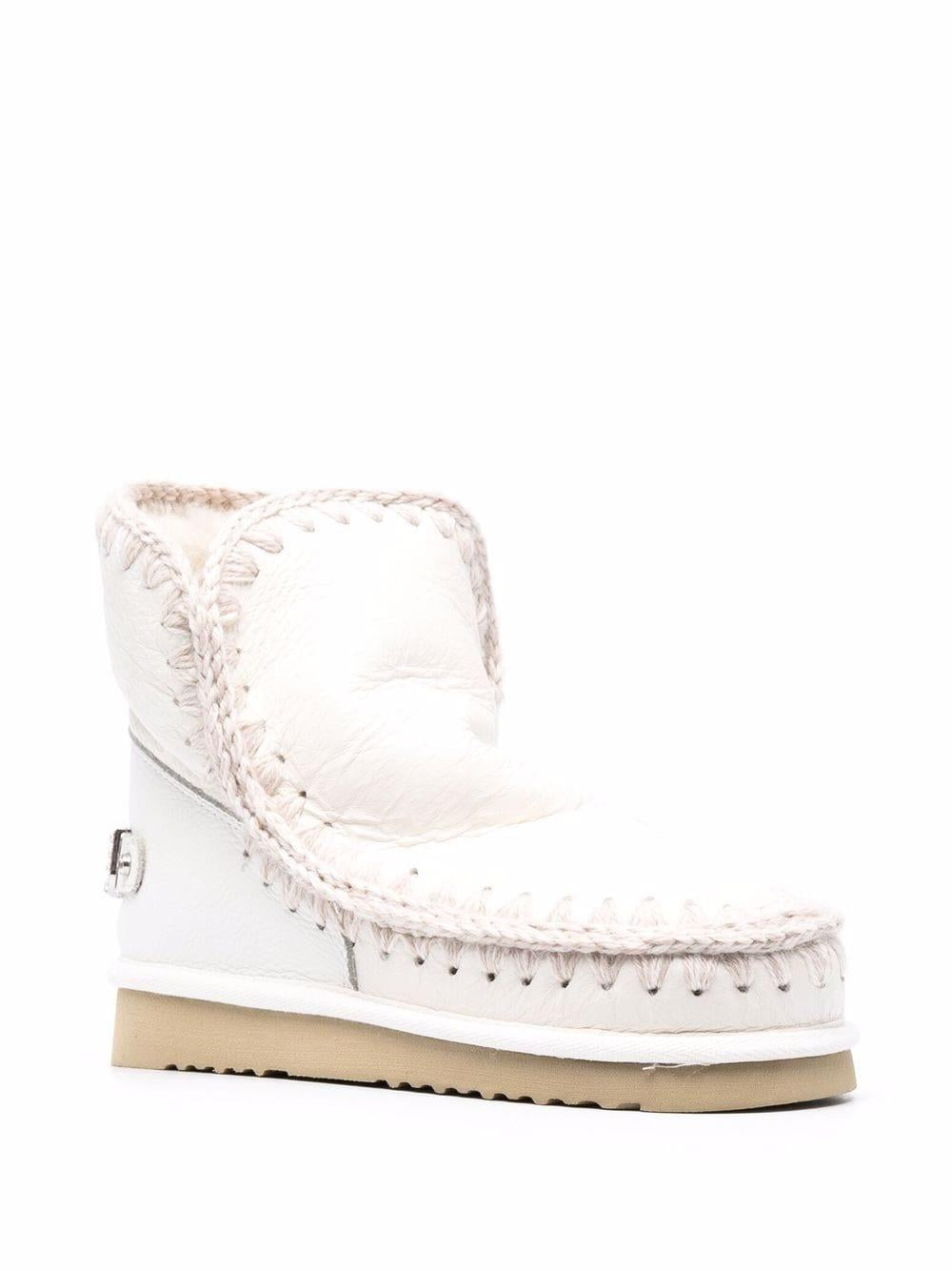 Stivale Eskimo 18 logo stass bianco MUFW101036C WXWHI MOU