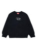 Felpa con Ricamo Oval D