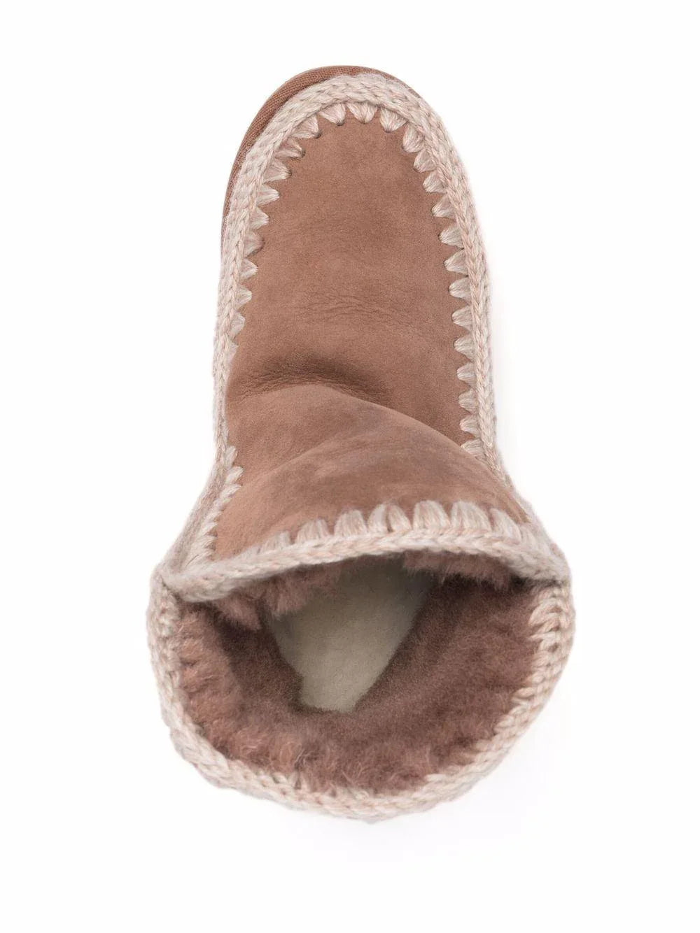 Stivale rosa marrone 23cm con zeppa interna corta - Preludio Moda